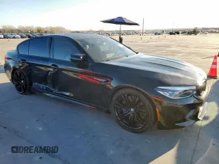 2020 BMW M5 Competition z VIN WBSJF0C00LCD24854, wystawiony jako Copart lot #47097375 z przebiegiem 32 610 mil mil oraz Szkoda całkowita • Salvage title. Historia ofert i sprzedaży dostępna na DreamBid. Obrazek 4.