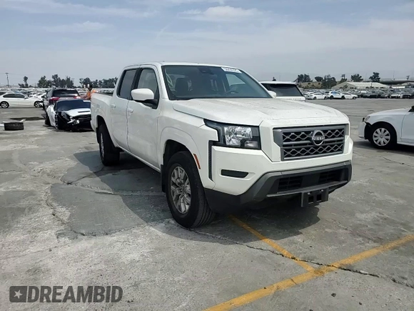 2022 Nissan Frontier SV with VIN 1N6ED1EJ2NN646598, listed as a Copart auction lot 58439325 with 56,882 mi miles and Salvage title. Bid and sale history available at DreamBid. Image 13.