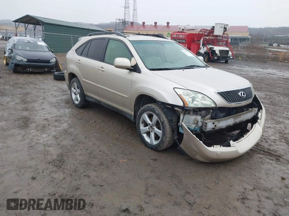 2004 Lexus RX with VIN JTJHA31U040067476, listed as a IAAI auction lot 41568448 with 154,787 mi miles. Bid and sale history available at carsss.com. Image 1.