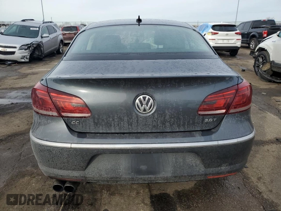2013 Volkswagen CC Sport with VIN WVWBP7AN6DE570603, listed as a Copart auction lot 42858115 with 122,477 mi miles and Salvage Title. Bid and sale history available at carsss.com. Image 6.