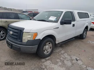 2009 Ford F-150 XL with VIN 1FTRF12839KA68521, listed as a IAAI auction lot 41307002 with 191,999 mi miles. Bid and sale history available at carsss.com. Image 2.