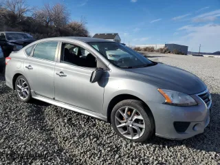 2014 Nissan Sentra SV with VIN 3N1AB7AP0EY292915, listed as a Copart auction lot 46246165 with 146,763 mi miles and Salvage Title. Bid and sale history available at carsss.com. Image 4.