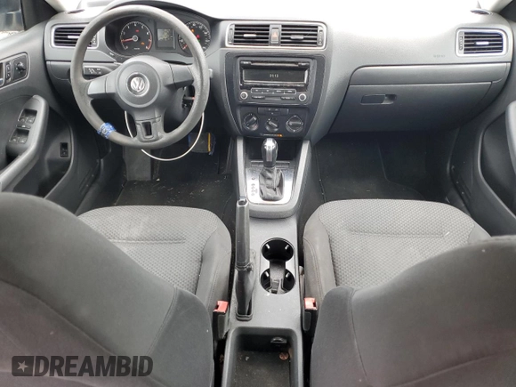 2012 Volkswagen Jetta Sedan S w/Sunroof with VIN 3VW2K7AJ8CM347657, listed as a Copart auction lot 49999095 with 132,345 mi miles and Salvage Title. Bid and sale history available at carsss.com. Image 8.