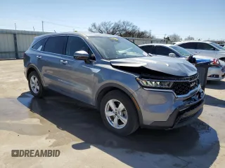 2022 Kia Sorento LX with VIN 5XYRG4LCXNG076326, listed as a Copart auction lot 48672995 with 51,080 mi miles and Clean Title. Bid and sale history available at carsss.com. Image 4.
