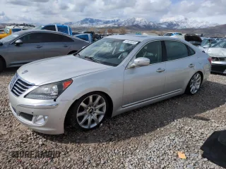 2013 Hyundai Equus Signature with VIN KMHGH4JH5DU058831, listed as a Copart auction lot 51623045 with 164,524 mi miles and Salvage Title. Bid and sale history available at DreamBid. Image 1.