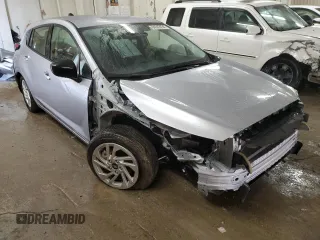2024 Subaru Impreza with VIN JF1GUABC4R8394784, listed as a Copart auction lot 84543234 with 5,191 mi miles and Salvage Title. Bid and sale history available at carsss.com. Image 4.
