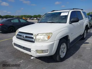 2005 Toyota 4Runner SR5 with VIN JTEZU14R750046647, listed as a IAAI auction lot 42055705 with 279,909 mi miles. Bid and sale history available at carsss.com. Image 6.