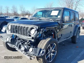 2024 Jeep Wrangler Willys с VIN 1C4RJXN64RW162279, выставлен на аукционе IAAI как лот 41464424 с пробегом 12 928 миль миль и . История ставок и продаж доступна на DreamBid. Изображение 2.
