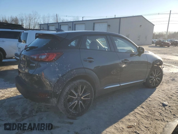 2016 Mazda CX-3 Grand Touring with VIN JM1DKBD71G0126179, listed as a Copart auction lot 43594325 with 119,280 mi miles and Salvage Title. Bid and sale history available at carsss.com. Image 3.