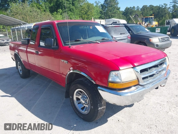 1999 Ford Ranger XL with VIN 1FTYR14V3XTA79077, listed as a IAAI auction lot 42126637 with 220,432 mi miles and . Bid and sale history available at DreamBid. Image 1.