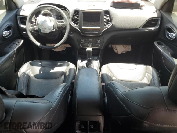 2021 Jeep Cherokee Latitude Lux z VIN 1C4PJLMX4MD112156, wystawiony jako Copart lot #53464955 z przebiegiem 11 822 mil mil oraz Nie do naprawy • Non repairable. Historia ofert i sprzedaży dostępna na DreamBid. Obrazek 8.