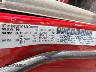 2004 Jeep Grand Cherokee Laredo z VIN 1J8GW48S24C400424, wystawiony jako IAAI lot #42215397 z przebiegiem 122 246 mil mil oraz . Historia ofert i sprzedaży dostępna na DreamBid. Obrazek 9.