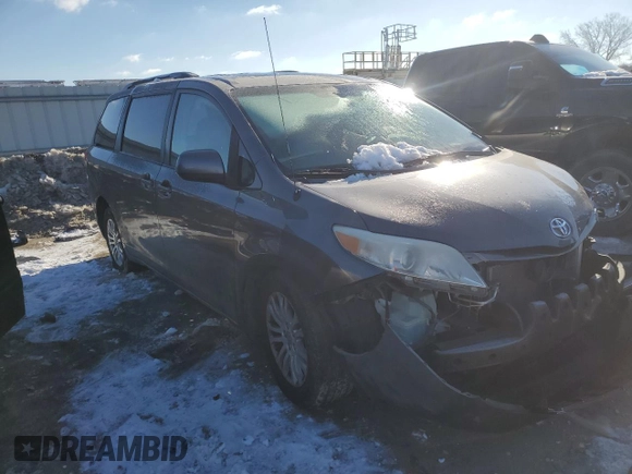 2011 Toyota Sienna XLE AAS with VIN 5TDYK3DC3BS123021, listed as a Copart auction lot 88336835 with 161,028 mi miles and Salvage Title. Bid and sale history available at DreamBid. Image 4.