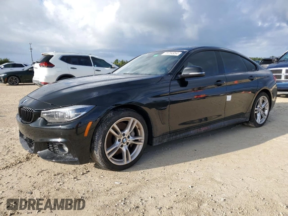 2020 BMW 4 Series 430i xDrive z VIN WBA4J3C05LCD23037, wystawiony jako Copart lot #73734954 z przebiegiem Nie podano mil oraz Nie do naprawy • Non repairable. Historia ofert i sprzedaży dostępna na DreamBid. Obrazek 1.