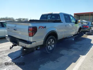 2014 Ford F-150 XL with VIN 1FTFW1ET1EFB34652, listed as a IAAI auction lot 41808295 with 175,025 mi miles. Bid and sale history available at carsss.com. Image 4.