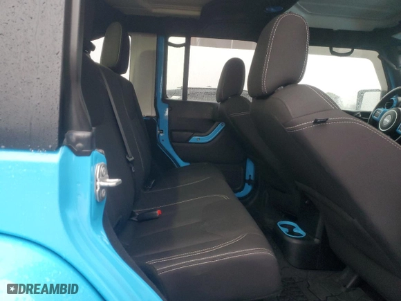 2018 Jeep Wrangler JK Unlimited Sahara with VIN 1C4HJWEG9JL900761, listed as a Copart auction lot 52955485 with 64,491 mi miles and Salvage Title. Bid and sale history available at carsss.com. Image 10.