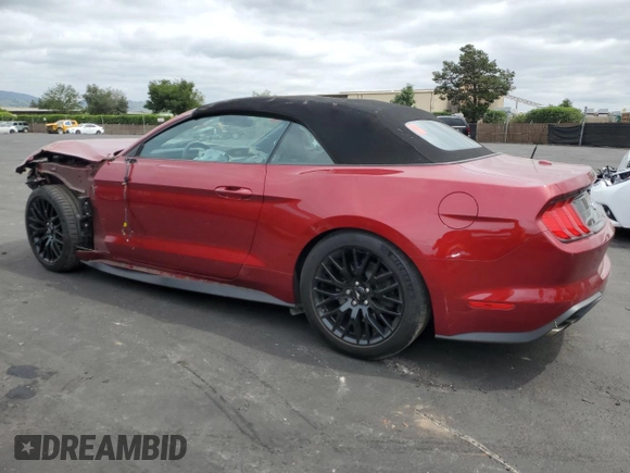 2019 Ford Mustang GT Premium with VIN 1FATP8FF4K5193350, listed as a Copart auction lot 54362005 with 34,431 mi miles and Salvage title. Bid and sale history available at DreamBid. Image 2.