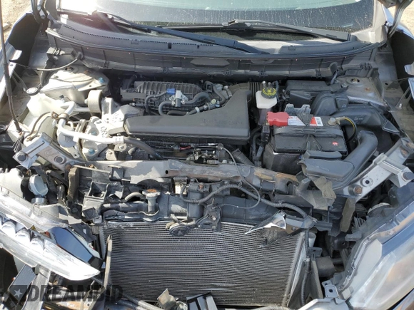 2016 Nissan Rogue SV with VIN KNMAT2MVXGP609644, listed as a Copart auction lot 53111955 with 70,943 mi miles and Salvage Title. Bid and sale history available at carsss.com. Image 12.