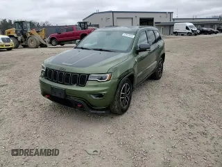 2019 Jeep Grand Cherokee Trailhawk with VIN 1C4RJFLG5KC810600, listed as a Copart auction lot 43541915 with 82,165 mi miles and Salvage title. Bid and sale history available at DreamBid. Image 14.