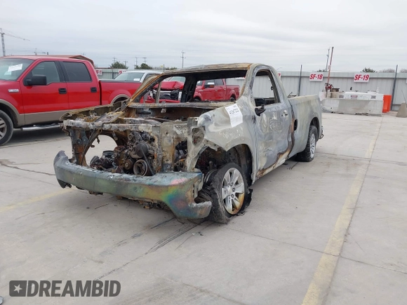 2021 Chevrolet Silverado 1500 Work Truck with VIN 3GCNWAEF1MG308061, listed as a IAAI auction lot 41267222 with Not Provided miles. Bid and sale history available at carsss.com. Image 2.
