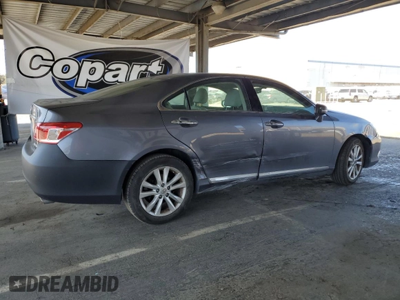 2012 Lexus ES 330 with VIN JTHBK1EG3C2487586, listed as a Copart auction lot 59581265 with 93,855 mi miles and Salvage title. Bid and sale history available at DreamBid. Image 3.