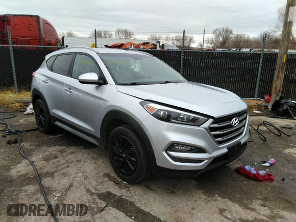 2018 Hyundai Tucson SEL Plus z VIN KM8J33A45JU721578, wystawiony jako IAAI lot #35888463 z przebiegiem 79 377 mil mil oraz . Historia ofert i sprzedaży dostępna na DreamBid. Obrazek 1.