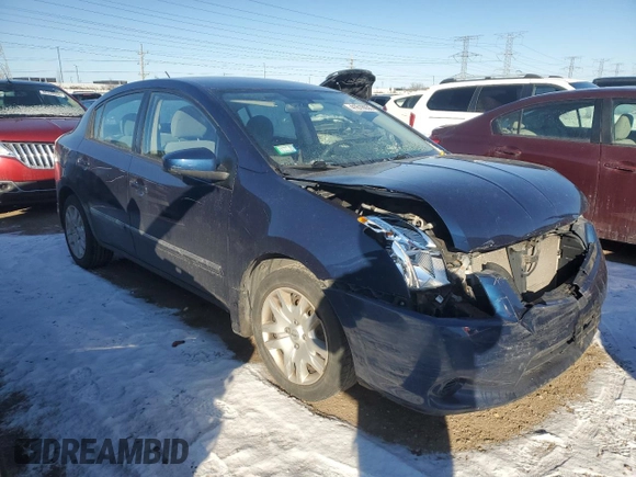 2010 Nissan Sentra S with VIN 3N1AB6AP1AL609327, listed as a Copart auction lot 41616635 with 121,502 mi miles and Salvage title. Bid and sale history available at DreamBid. Image 4.
