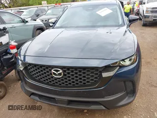 2025 Mazda CX-50 2.5 S Preferred Package with VIN 7MMVABBM6SN331993, listed as a IAAI auction lot 41910160 with 9,818 mi miles. Bid and sale history available at carsss.com. Image 12.