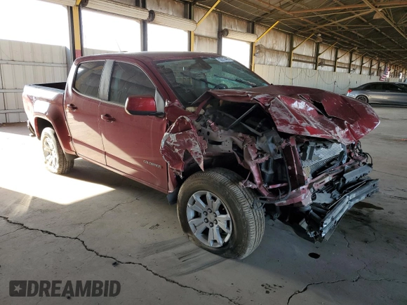 2018 Chevrolet Colorado 2WD LT with VIN 1GCGSCEN4J1233874, listed as a Copart auction lot 52213495 with 41,932 mi miles and Salvage Title. Bid and sale history available at DreamBid. Image 4.