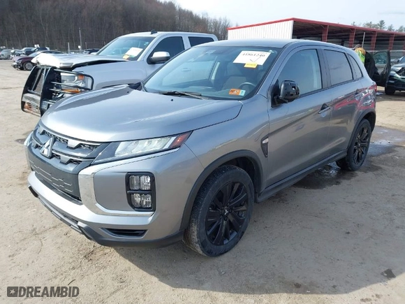 2024 Mitsubishi Outlander Sport S with VIN JA4ARUAU2RU001654, listed as a IAAI auction lot 41861240 with 37,048 mi miles. Bid and sale history available at carsss.com. Image 2.