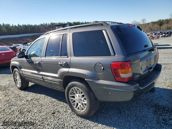 2004 Jeep Grand Cherokee Limited with VIN 1J4GW58SX4C246505, listed as a Copart auction lot 41424125 with 198,246 mi miles and Salvage Title. Bid and sale history available at carsss.com. Image 2.
