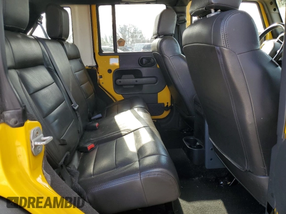 2008 Jeep Wrangler Unlimited Rubicon with VIN 1J8GA69198L576151, listed as a Copart auction lot 42938795 with Not Provided miles and Salvage Title. Bid and sale history available at DreamBid. Image 12.