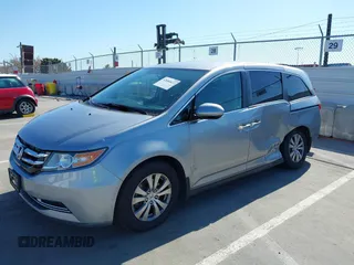 2016 Honda Odyssey SE with VIN 5FNRL5H32GB153002, listed as a IAAI auction lot 42084022 with 63,764 mi miles and . Bid and sale history available at DreamBid. Image 18.