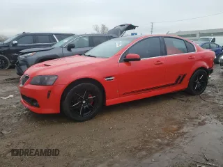 2009 Pontiac G8 with VIN 6G2ER57709L161804, listed as a Copart auction lot 86405284 with 116,260 mi miles and Salvage Title. Bid and sale history available at carsss.com. Image 1.