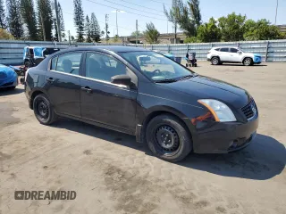 2008 Nissan Sentra S with VIN 3N1AB61E08L754755, listed as a Copart auction lot 53547425 with 137,686 mi miles and Salvage Title. Bid and sale history available at DreamBid. Image 4.