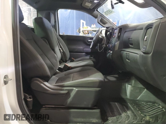 2020 Chevrolet Silverado 1500 Work Truck with VIN 3GCNWAEF6LG387614, listed as a Copart auction lot 45929705 with 1,824 mi miles and Clean Title. Bid and sale history available at DreamBid. Image 10.