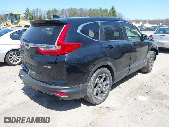 2017 Honda CR-V EX with VIN 5J6RW2H53HL060442, listed as a IAAI auction lot 42108644 with 128,199 mi miles and . Bid and sale history available at DreamBid. Image 4.