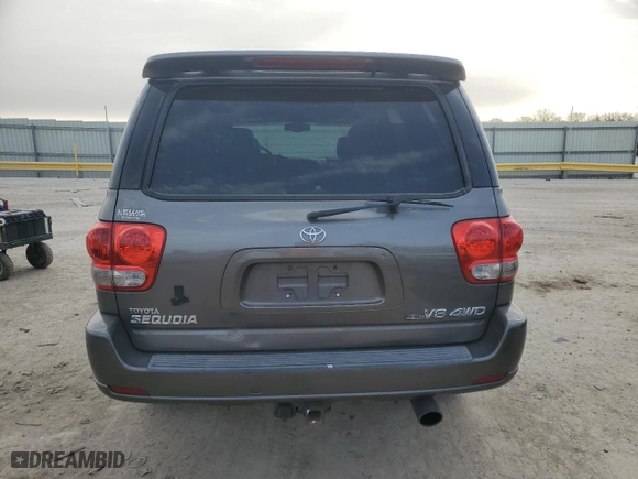 2005 Toyota Sequoia Limited with VIN 5TDBT48A35S249157, listed as a Copart auction lot 49164455 with 174,740 mi miles and Salvage Title. Bid and sale history available at carsss.com. Image 6.
