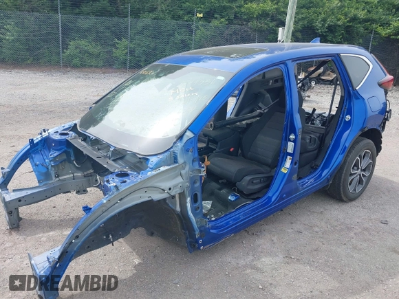 2022 Honda CR-V EX with VIN 7FARW2H50NE039590, listed as a IAAI auction lot 42315632 with Not provided miles and . Bid and sale history available at DreamBid. Image 2.