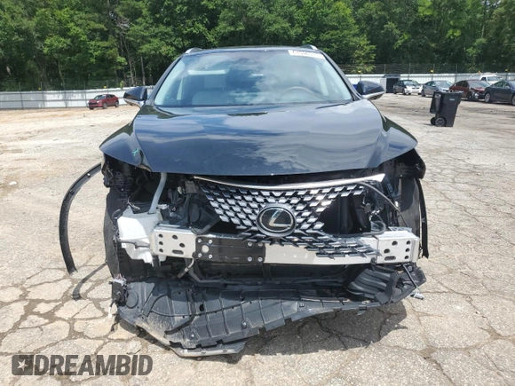 2020 Lexus RX 350 with VIN 2T2HZMDA8LC216493, listed as a Copart auction lot 61396315 with 43,650 mi miles and Salvage title. Bid and sale history available at DreamBid. Image 5.