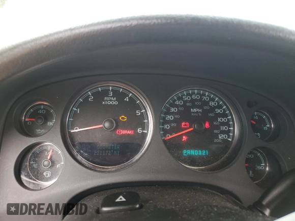 2008 Chevrolet Tahoe LS with VIN 1GNFC13C48R152651, listed as a Copart auction lot 56142225 with 221,172 mi miles and Salvage title. Bid and sale history available at DreamBid. Image 9.