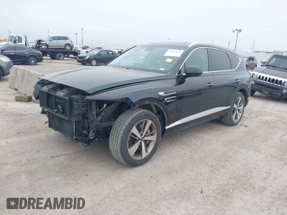 2021 Genesis GV80 with VIN KMUHCESC9MU063172, listed as a IAAI auction lot 41485442 with 69,590 mi miles and . Bid and sale history available at DreamBid. Image 18.