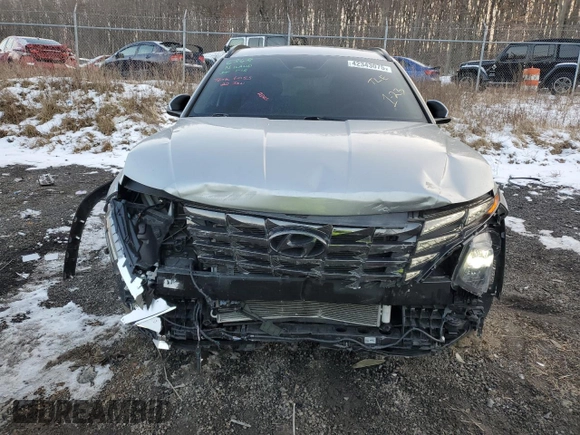 2022 Hyundai Tucson SEL with VIN 5NMJC3AEXNH088778, listed as a Copart auction lot 42343075 with 23,461 mi miles and Salvage Title. Bid and sale history available at DreamBid. Image 5.