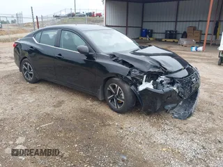 2024 Nissan Sentra SV with VIN 3N1AB8CV4RY204410, listed as a IAAI auction lot 42216000 with 33,893 mi miles and . Bid and sale history available at DreamBid. Image 1.