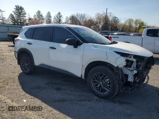 2021 Nissan Rogue S with VIN 5N1AT3AA3MC807472, listed as a Copart auction lot 52054225 with 47,322 mi miles and Salvage title. Bid and sale history available at DreamBid. Image 4.