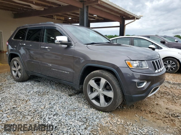 2014 Jeep Grand Cherokee Limited with VIN 1C4RJEBG5EC542924, listed as a Copart auction lot 53985965 with 157,856 mi miles and Salvage Title. Bid and sale history available at DreamBid. Image 4.