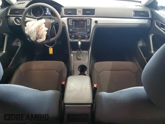 2016 Volkswagen Passat S with VIN 1VWAT7A34GC042612, listed as a Copart auction lot 57179225 with 66,014 mi miles and Salvage title. Bid and sale history available at DreamBid. Image 8.
