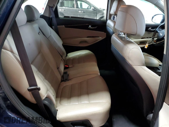 2017 Kia Sorento EX with VIN 5XYPHDA10HG276724, listed as a Copart auction lot 85522284 with 92,060 mi miles and Salvage Title. Bid and sale history available at carsss.com. Image 11.