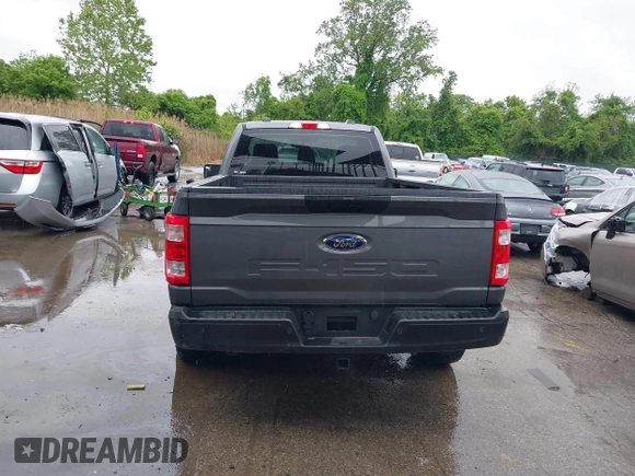 2022 Ford F-150 XL with VIN 1FTMF1CB1NKE51677, listed as a IAAI auction lot 42178807 with 8,260 mi miles and . Bid and sale history available at DreamBid. Image 16.