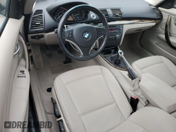 2009 BMW 1 Series 135i with VIN WBAUC73519VK79934, listed as a Copart auction lot 50781795 with 96,817 mi miles and Salvage title. Bid and sale history available at DreamBid. Image 8.
